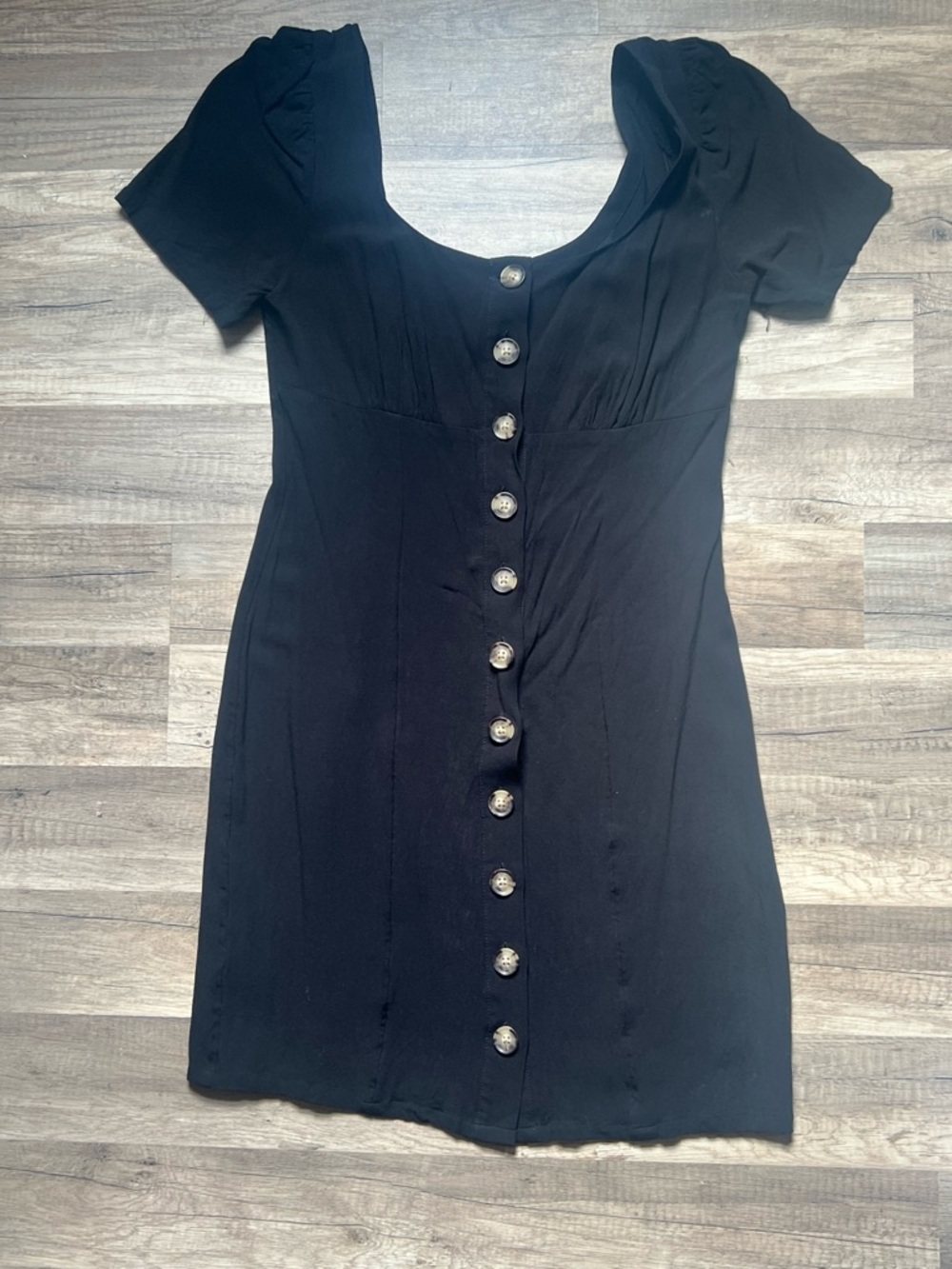 Express Black Dress with Subtle Sheen
